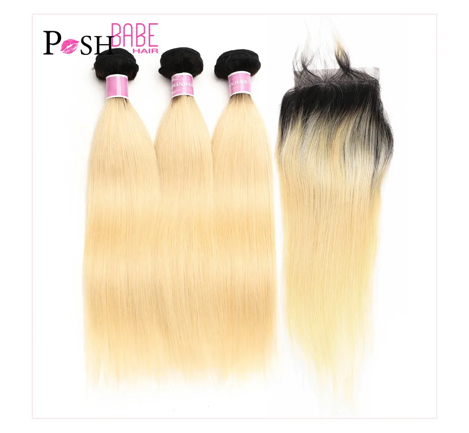 blonde weave with closure (1)