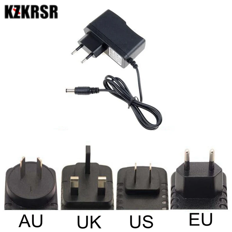 1PCS DC 12V 1A Power Supply Adapter AC100V -240V to DC12V Lighting Transformer Converter Charger Driver for CCTV LED Strip Light | Лампы и