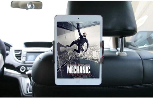 Премиум Автомобильное заднее сиденье кронштейн подголовник 7-11 дюймов планшет/gps крепление подставка держатель для iPad pro air mini iPhone 8 X samsung Tab
