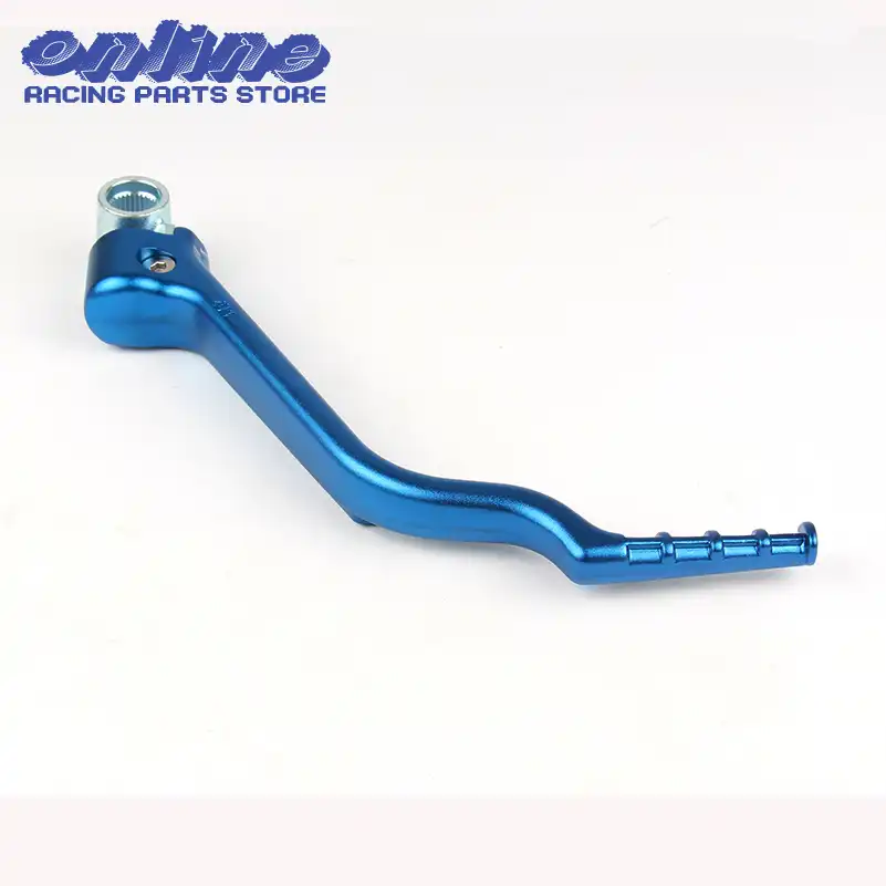 USTPO Palanca de cambio de palanca de cambios para motocicleta con pedal CNC de aluminio para Yamaha YZ250F 2006-2013 WR250F 2008-2009 2011-2013 WR450F 2007-2015 color azul