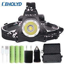 XHP70.2 самый яркий Мощный светодиодный налобный фонарь, светодиодный налобный фонарь xhp70 xhp50, налобный фонарь, фонарь