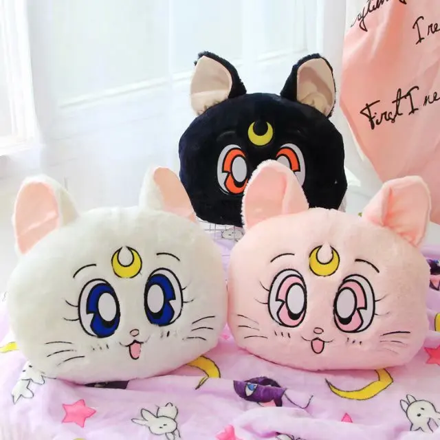 

IVYYE 1PCS Sailor Moon Luna Anime Blanket Plush Velvet Warm Decoration Soft Bed Home Pillow Throw Sofa Blankets Unisex Gifts NEW