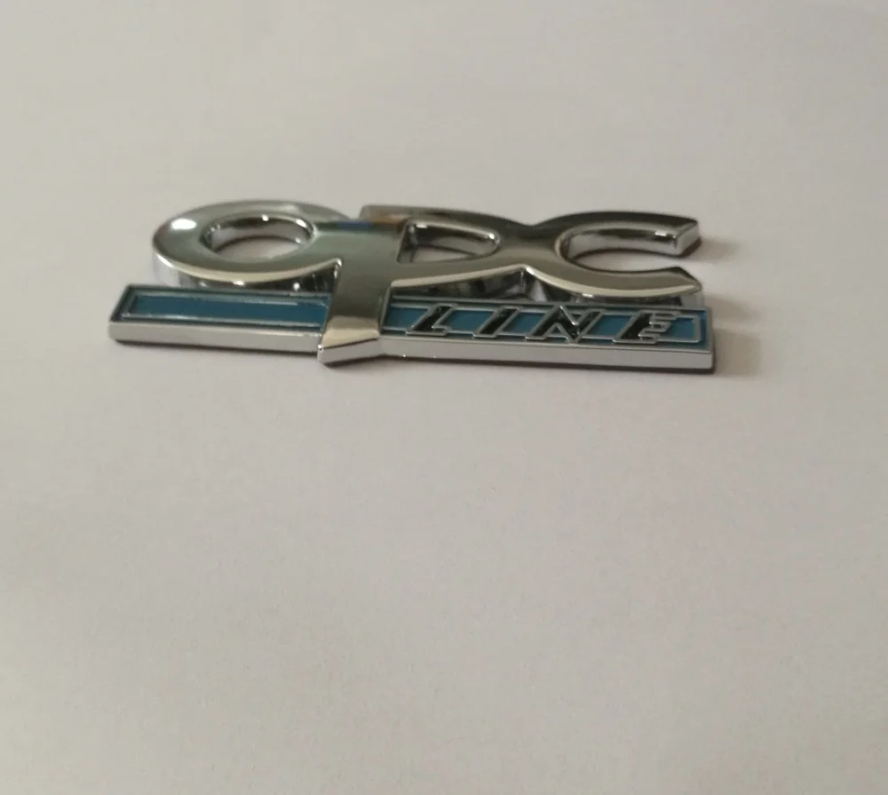 1pcs 3D Metal OPC Line Car Emblem Badge Sticker Decal for Opel Astra Zafira