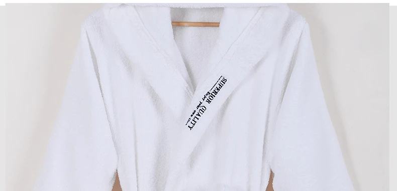 Зимний халат женский теплый хлопковый черный банный халат полотенце флисовое кимоно Банный халат подружки невесты свадебный подарок