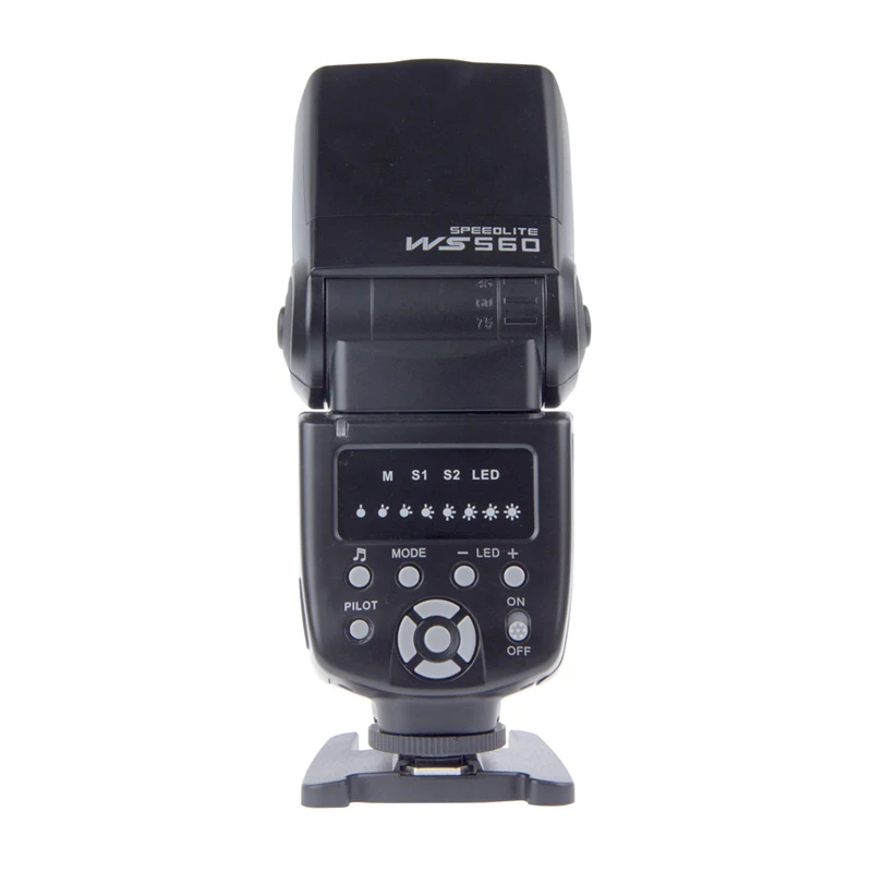 

WS-560 Universal LED Camera Flashes Speedlite Speedlight for Nikon Canon Olympus Pentax D3100 D5100 1D 5DII 5DIII 50D