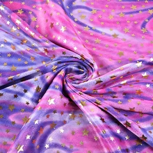 50*150 см металлическая Морская звезда 2 способа стрейч трикотажная ткань, материалы ручной работы для шитья куклы тильда, 1Yc5620