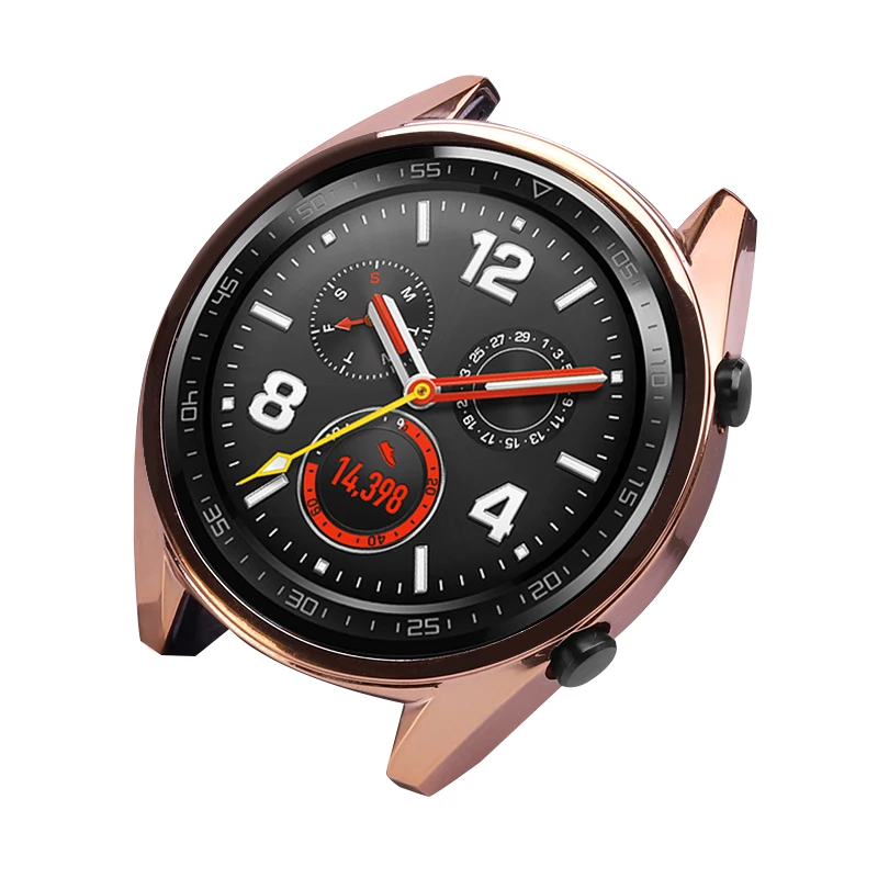 Чехол для часов для huawei Watch GT с покрытием [устойчивый к царапинам] защитный чехол-бампер