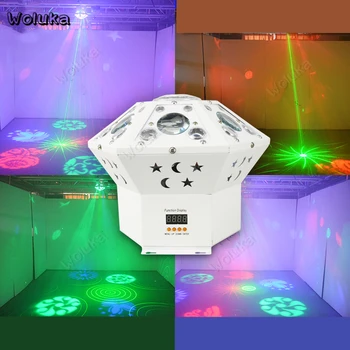 

New 3-in-1 laser light Beam pattern RG Laser 30 LED beam holes fairy scattered Ktv flash bar light colorful lights CD50 W01
