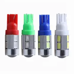 4pcT10 194 192 921 10 SMD 5630 5730 светодиодный Автопарк Свет W5W WY5W 501 автомобилей настольная лампа Клин хвост боковые лампы 12 В белый голубой лед