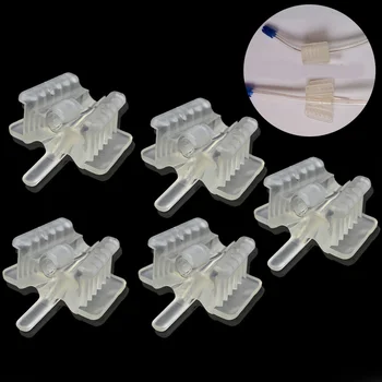

5pcs Dental Silicone Mouth Opener Prop Support Holding Saliva Ejector Suction Tip Intraoral Dental Equipment Tool