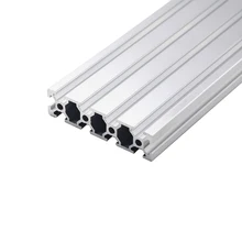 Profil en aluminium 2080 pour imprimante 3D, 1 pièce, 200, 300, 350, 500, 2080mm, Extrusion 2080, pièce détachée pour imprimante 3D, anodisée, Standard européen