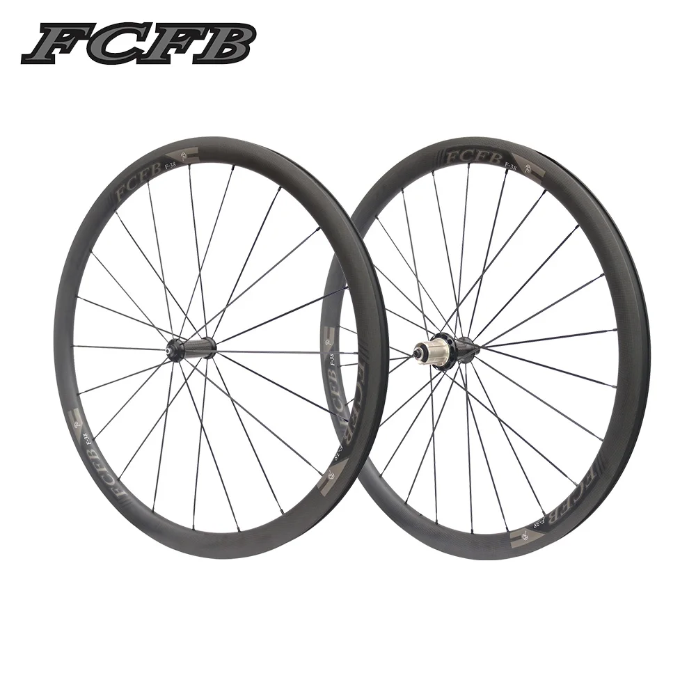 Buy 2017 FCFB road carbon wheels700C 25mm 38mm Carbon