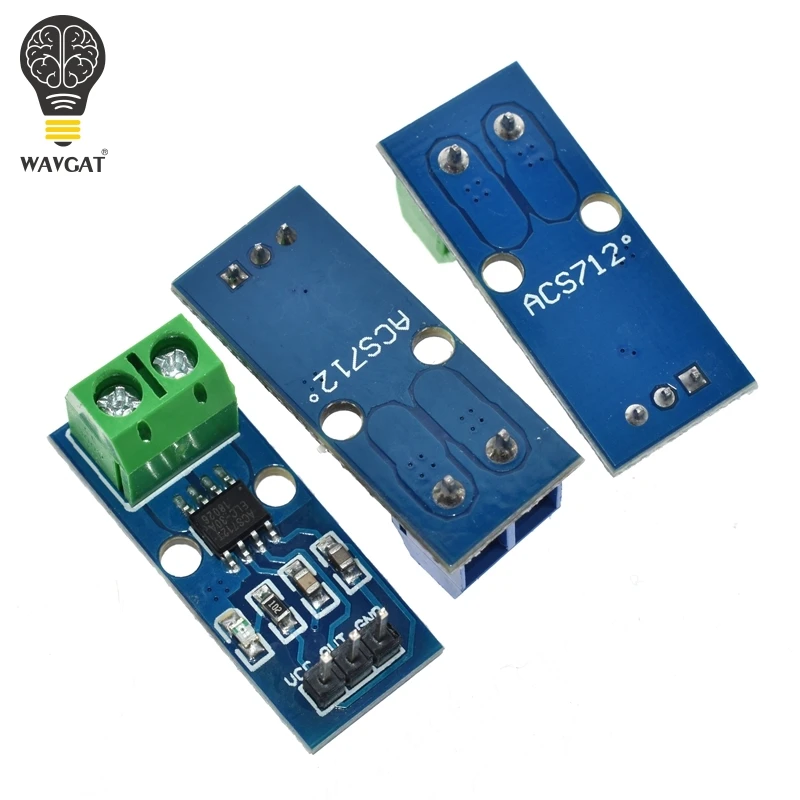 Модуль датчика тока Холла WAVGAT горячая Распродажа ACS712 5A 20A 30A модуль для Arduino 20A|hot