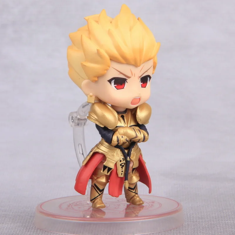 Nendoroid 121 saber Anime Comic Fate Stay Night Fate Zero Gilgamesh Golden Cute Good Smile Nendoroid 410Figure Toys (7)