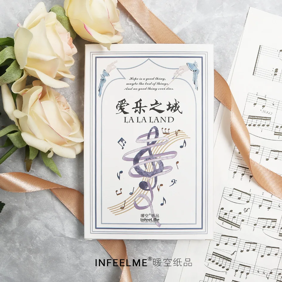 

3 set/1 lot Retro city of Philharmonic Greeting Card Postcards Birthday Bussiness Gift Card Set Message Card W-KP-1530