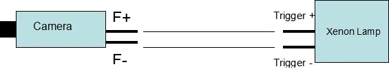 Connection between camera and strobe light