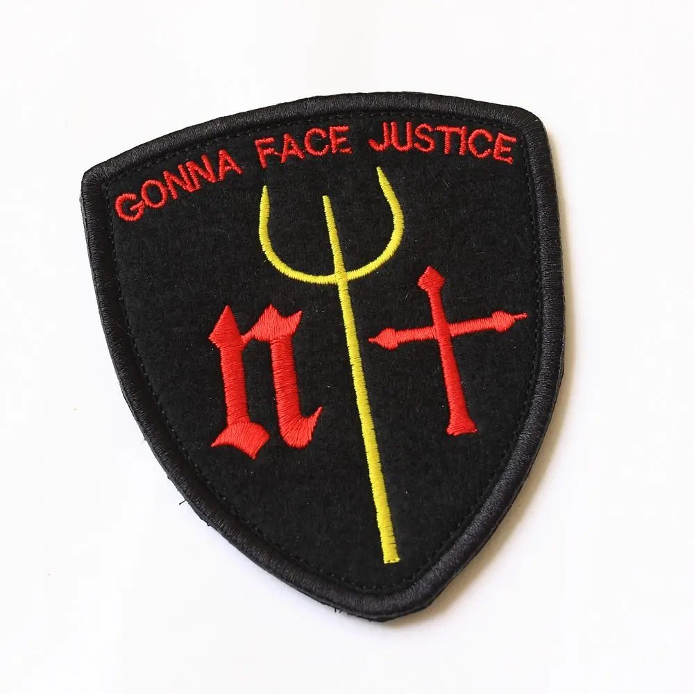 

Tsnk military patch army badge Patch NSWDG/DEVGRU/Seal Team "GonnaFaceJustice"