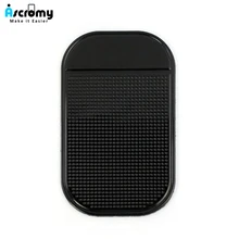 Ascromy автомобильный Противоскользящий коврик Волшебный автомобильный моющийся силиконовый коврик на приборную панель нескользящий липкий коврик для камеры gps ключ держатель для мобильного телефона