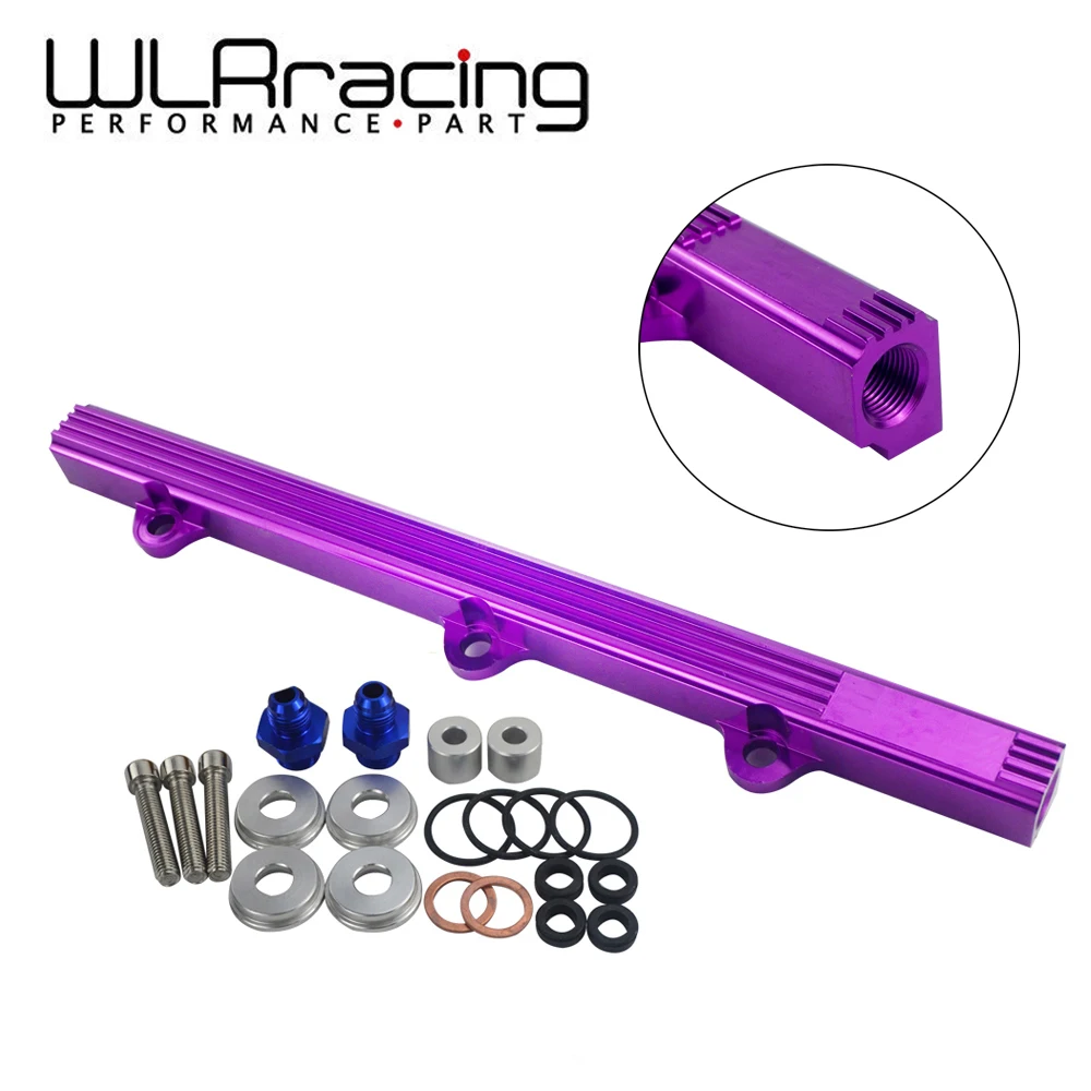WLR RACING новая Топливная рейка алюминиевая для MITSUBISHI LANCER EVO 3 4G63 TURBO 1992 1995 WLE5434P|kit|kit