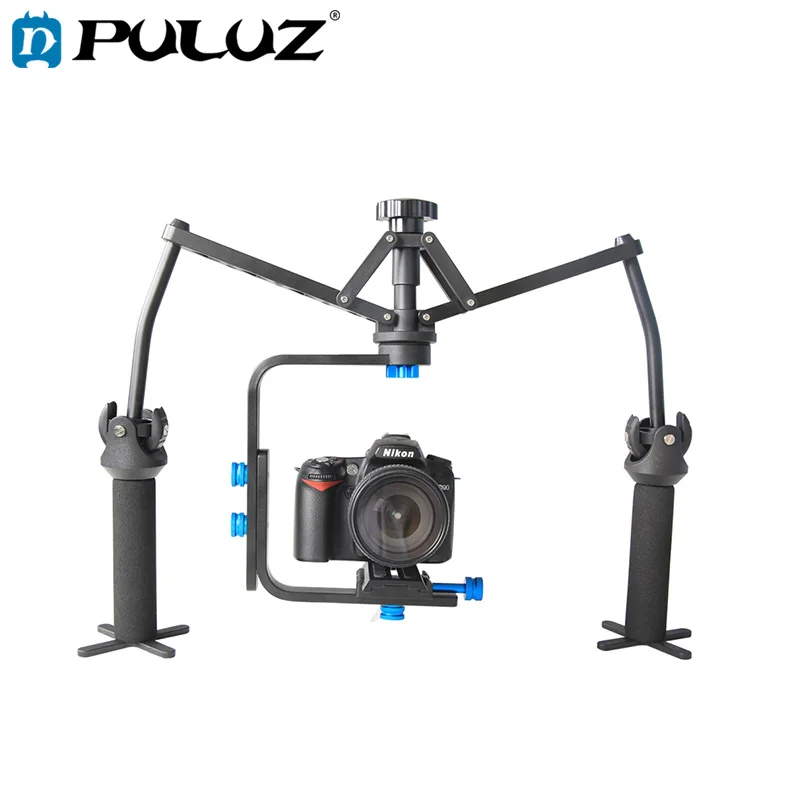 

PULUZ DSLR Foldable Rig Handheld Mechanical Spider Stabilizer with Quick Release Plate for Camcorder DV Video Camera DSLR