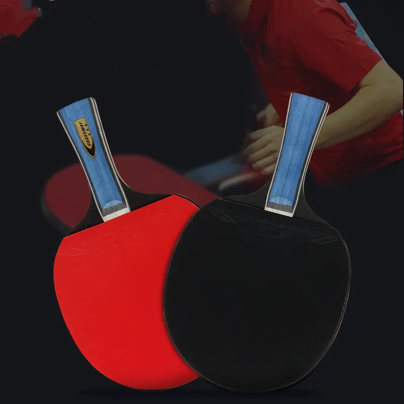 بينغ بونغ مجداف مجموعة تشمل 2 المجاذيف مضارب 3 الأبيض تنس طاولة كرات (3 نجوم) مع حمل حقيبة للتخزين للداخلية في الهواء الطلق