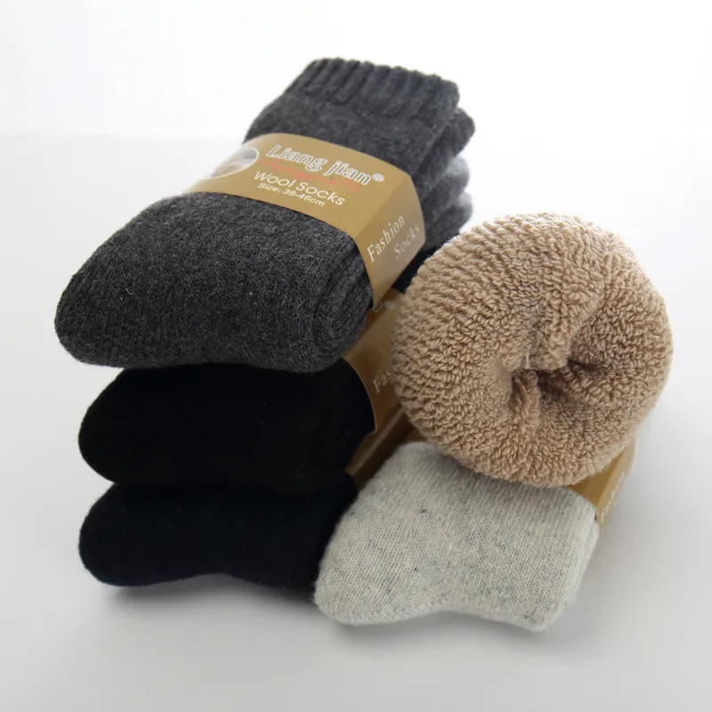 Men's Winter Socks Terry Sock Canada 30 Degrees Below Zero Resist Cold