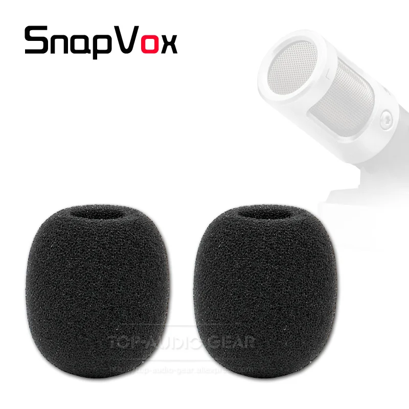 

Windscreen Microphone Windshield Sponge Cover Foam Filter For SHURE MV 88 MV88 iPhone Recording Cell Mobile Phone Smartphone Mic