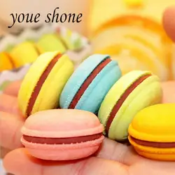 5 шт. = 1 комплекты Новинка Macarons Цвета печенье резиновые карандаш Ластики творческий Kawaii Канцтовары Школьные принадлежности подарок для