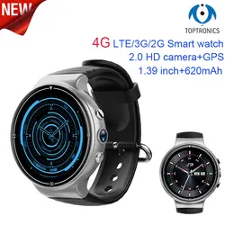 4 г Смарт-часы Android 7,0 Bluetooth Smartwatch сердечного ритма 1 ГБ + 16 ГБ памяти с 2,0 P Камера gps WI-FI PK LEM7 Z28 Q1 pro lem x