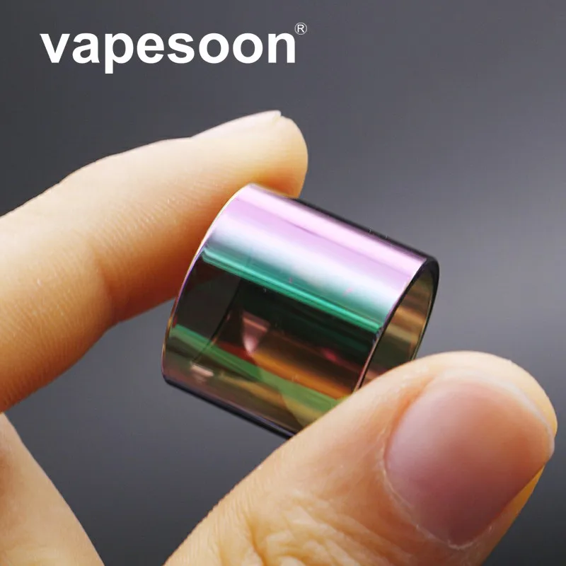 

VapeSoon Replacement Rainbow Glass Tube For SMOK Stick X8 Kit TFV8 X-BABY 2ML TANK