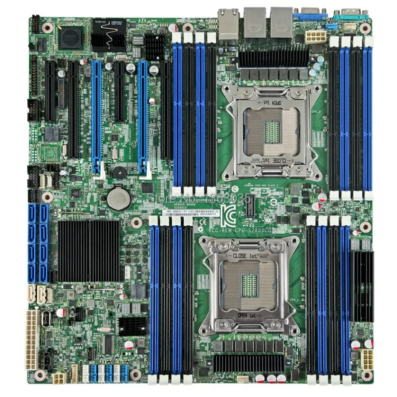 S2600CO4 server motherboard C602 chipset LGA2011 tested