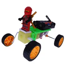 Электрический робот DIY собрать головоломка игрушка, кукла, модель автомобиля студенческие дети подарок