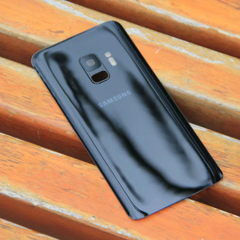 Задняя крышка samsung для samsung GALAXY S9 G9600 S9+ S9Plus S9 Plus G9650 чехол для телефона со стеклянным корпусом+ Инструменты