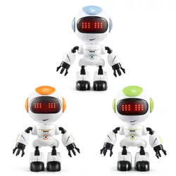 JJR/C R8 RC робот сенсорный зондирования Светодиодный глаза умные голос DIY тела жест действие модель игрушки для обучение маленьких детей