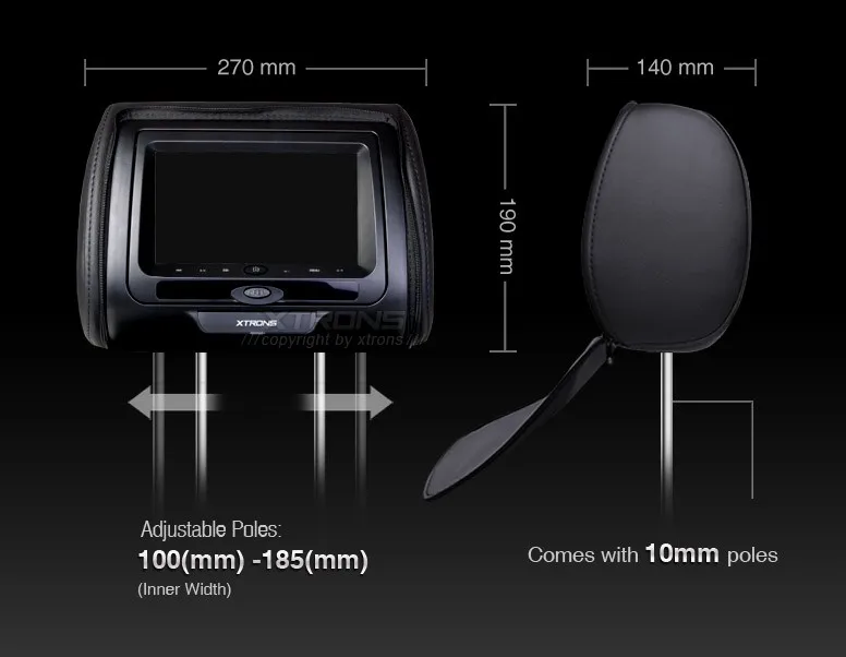 Flash Deal 2x7" Car Headrest DVD Player Digital LCD Screen Games Headrest Monitor DVD USB IR/ FM Zip Cover +2pcs IR Headphone Black 7 Flash Deal 2x7" Car Headrest DVD Player Digital LCD Screen Games Headrest Monitor DVD USB IR/ FM Zip Cover +2pcs IR Headphone Black 7