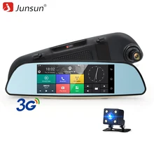 Junsun E515 font b Car b font DVRs 6 5 Android 5 0 mirror DVR 3G
