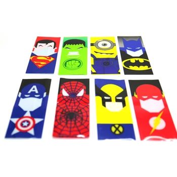 

E-XY 100pcs/lot 18650 Battery Super Hero Series Protected Wrapper E Cigarette Accessories Decoration Sticker Spider Man vape