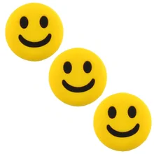 3Pcs Lovely CuteSmile Face Shock Vibration Dampener Absorber for Tennis Racquet Racket