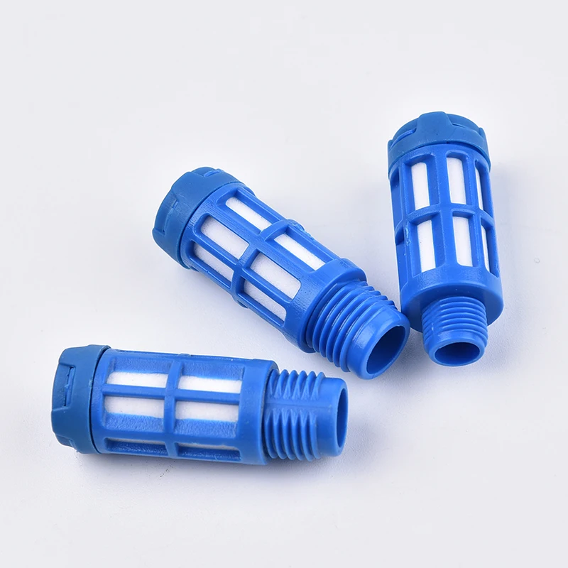 10pcs/lot Pneumatic solenoid valve plastic muffler PSL 04, Thread G1/2