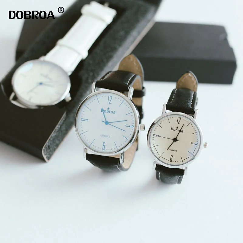 

DOBROA Reloj Montre Homme Arabic Watch Custom Couple Watch Blu-ray Waterproof Stylish Pentagram Sign Casual Quartz Wristwatches