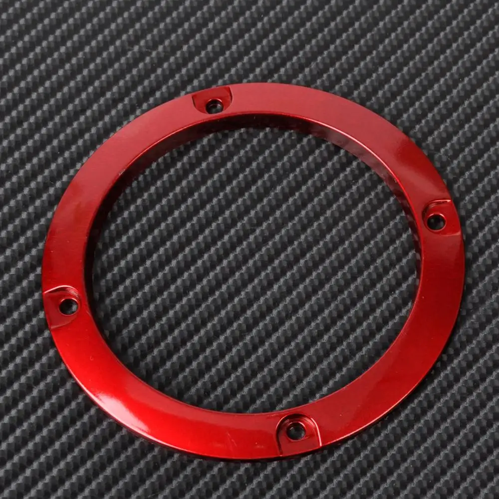 2pcs ABS 3" Speaker Decorative Circle Black Protective Grille Mesh Protection DIY