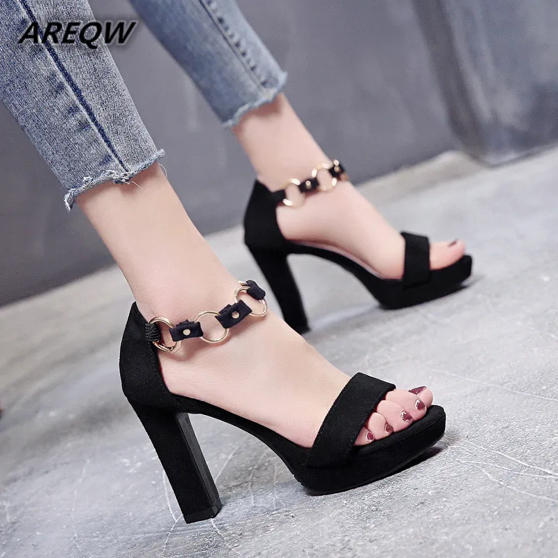 

2019 New Fashion and Comfort Women's Sandals Woman Shoes Party Wedding Women High Heel Sandals