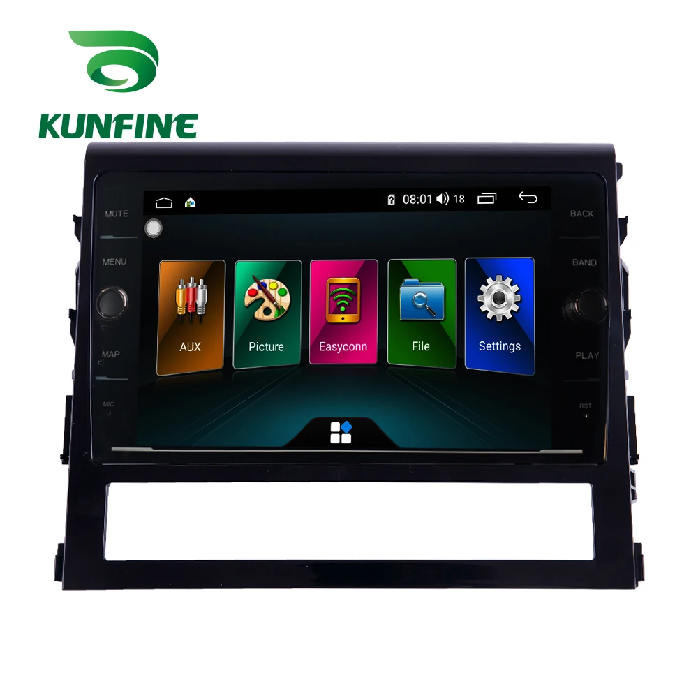 Excellent Octa Core 4GB RAM 64GB ROM Android 8.1 Car DVD GPS Player Deckless Car Stereo For Toyota LAND CRUISER 2016-17 Radio Headunit 2