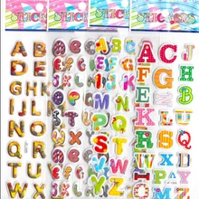 20 шт./лот мультфильм ABC письма 3D пены наклейки для мальчиков и девочек дошкольного Award раннего обучения Образование игрушки игры дети подарки детям