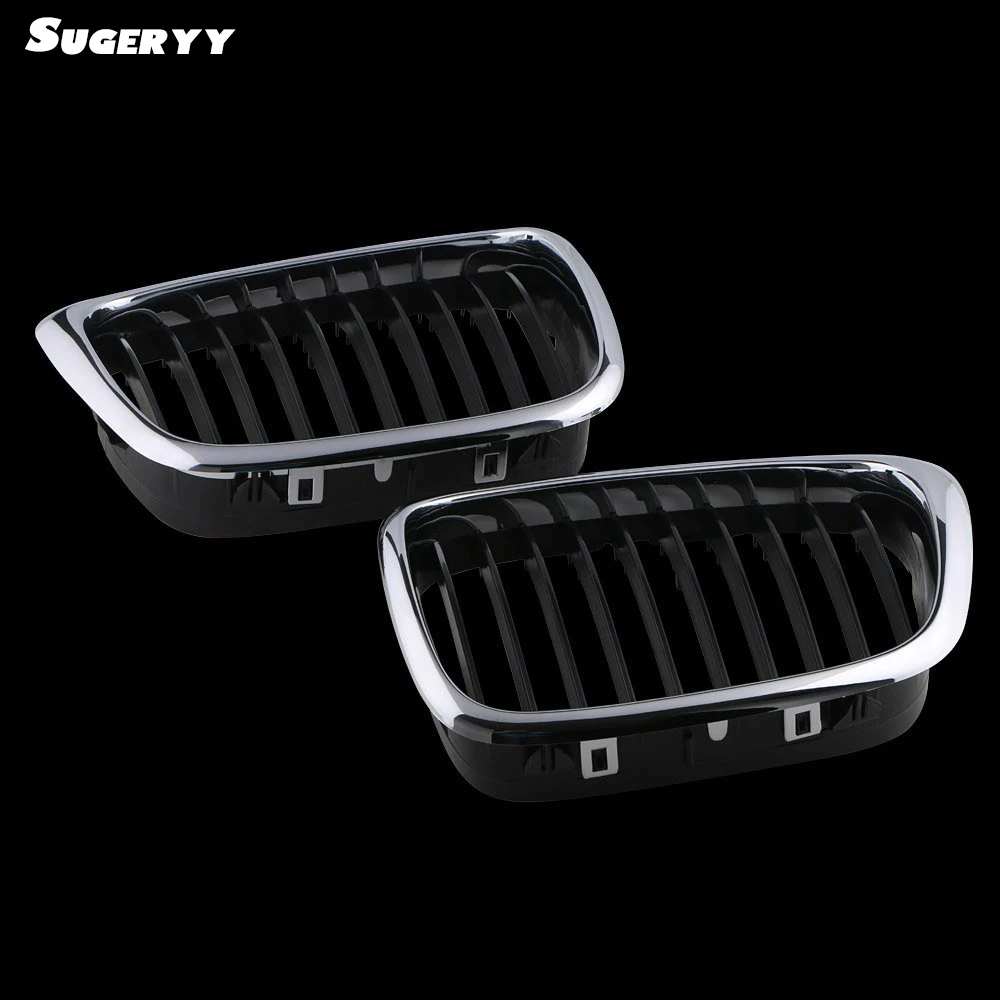 SUGERYY 1 Pair E39 5 Series Black M5 Racing Grilles for BMW E39 5 series 1999