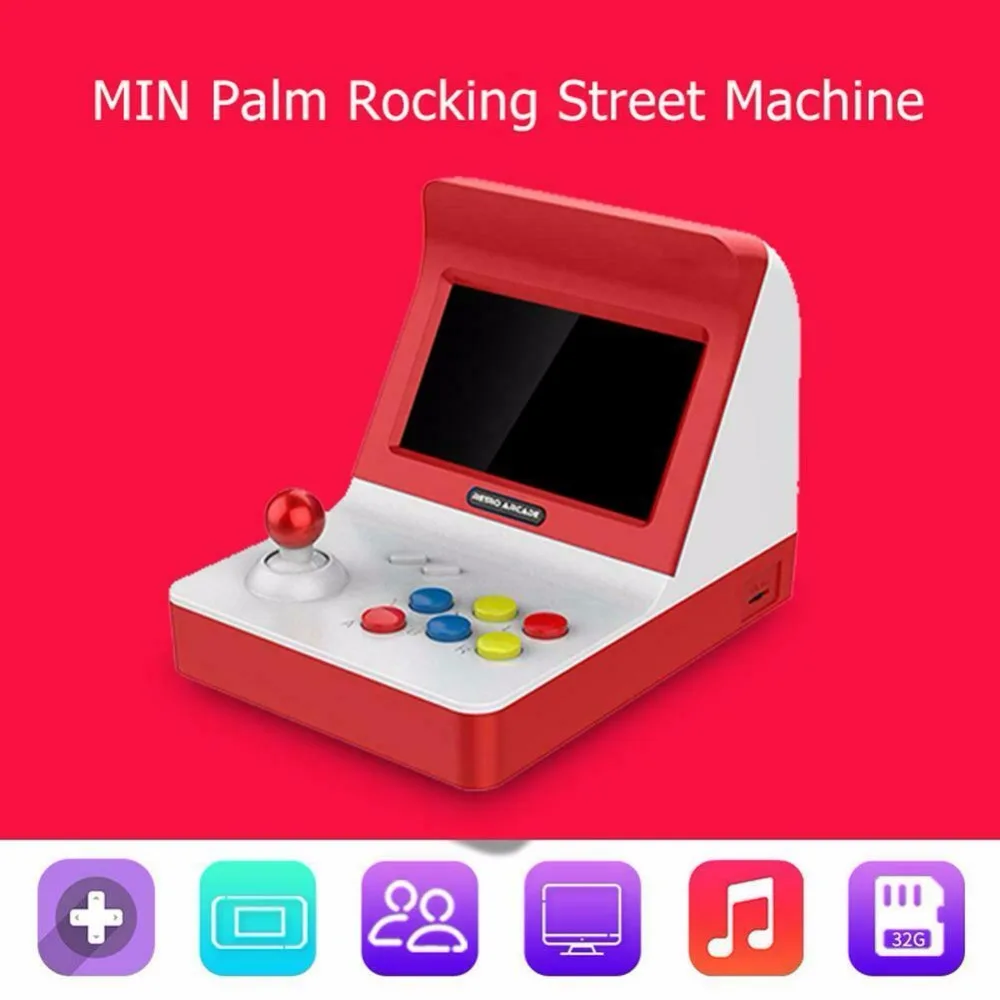 Coolbaby RS 07 4 3 &quotLCD Видео игровой плеер 16 Гб ручной ретро Аркада двойная игровая