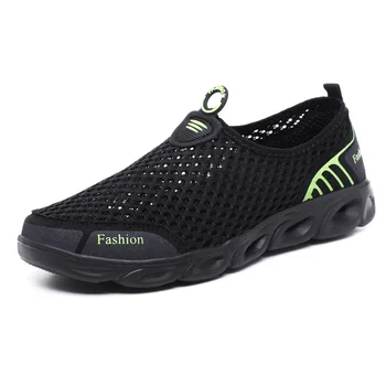 

Casual Schoenen Sneakers Mode Licht Ademend Zomer Sandalen Outdoor Strand Vakantie Mesh Schoenen Zapatos De Hombre Mannen Schoen