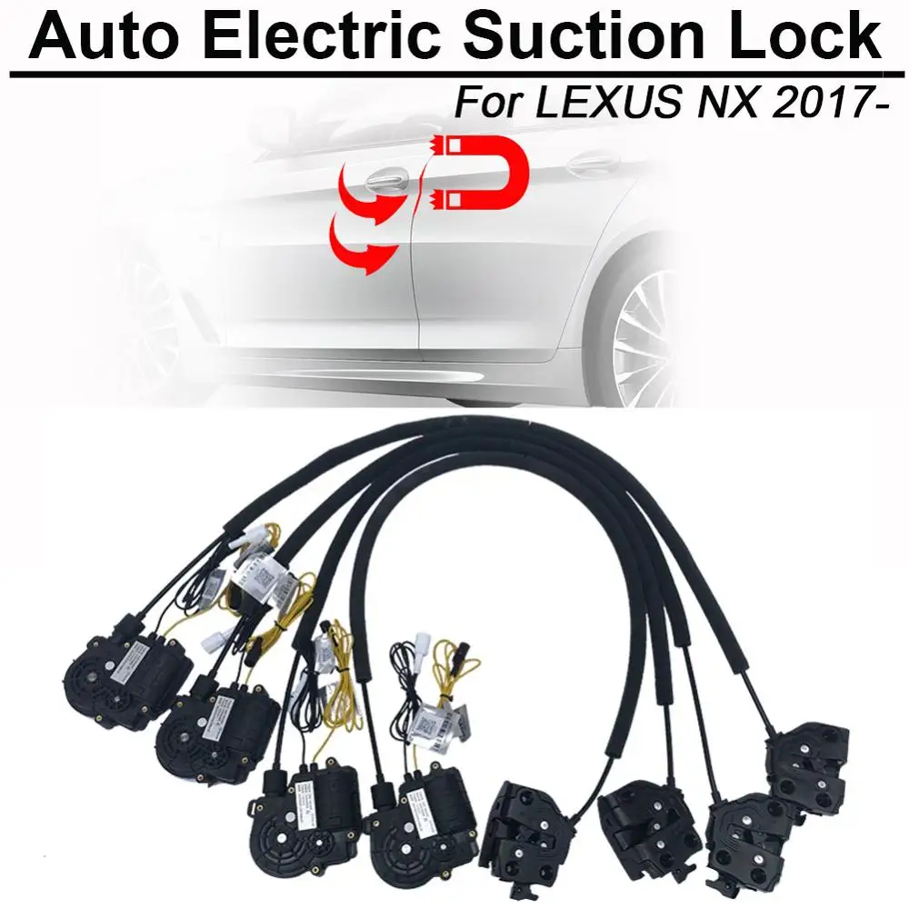 

Smart Auto Car Electric Suction Door Lock for Lexus NX Series 2017- Soft Close Super Silence Self-priming Door