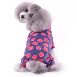 Новые Теплые собака одежда для маленьких собак флис Чихуахуа Одежда ПЭТ наряд пальто одежда с мультяшными рисунками зимняя одежда для