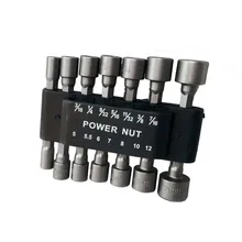 14 шт. сильный рукав Набор бит 1/4 шестигранный inmpact отвертка набор дрель переходник стержня торцевой ключ для PowerTool коврик